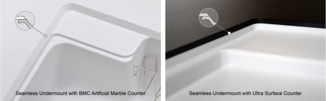 HS780 sink seamless undermount
