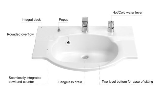 UD750 vanity description
