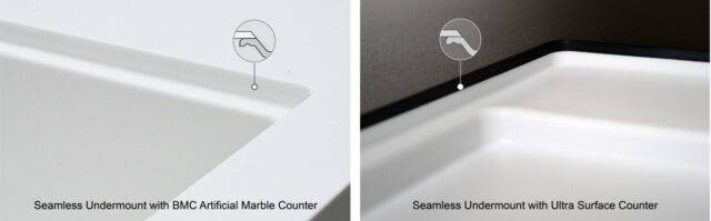 Yoshimoto sink seamless undermount