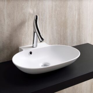 Chậu rửa mặt đá đặt bàn cao cấp SH4556