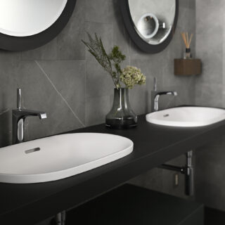 Chậu dương vành HV4062 lắp đôi