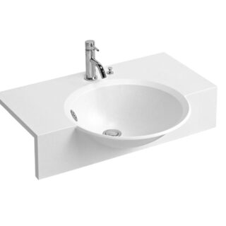 Chậu rửa mặt liền khối mã CP khi nhìn nghiêng