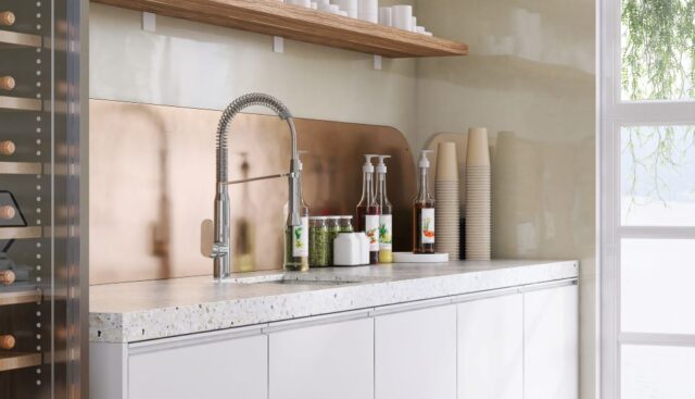 Mặt đá bếp Granite. Ảnh: sưu tầm.