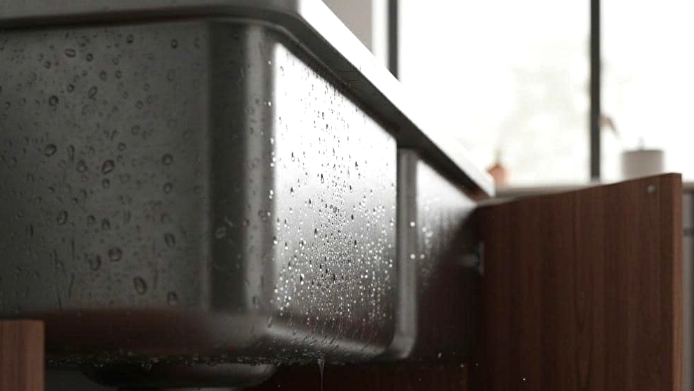 Bồn rửa chén bị rò rỉ nước