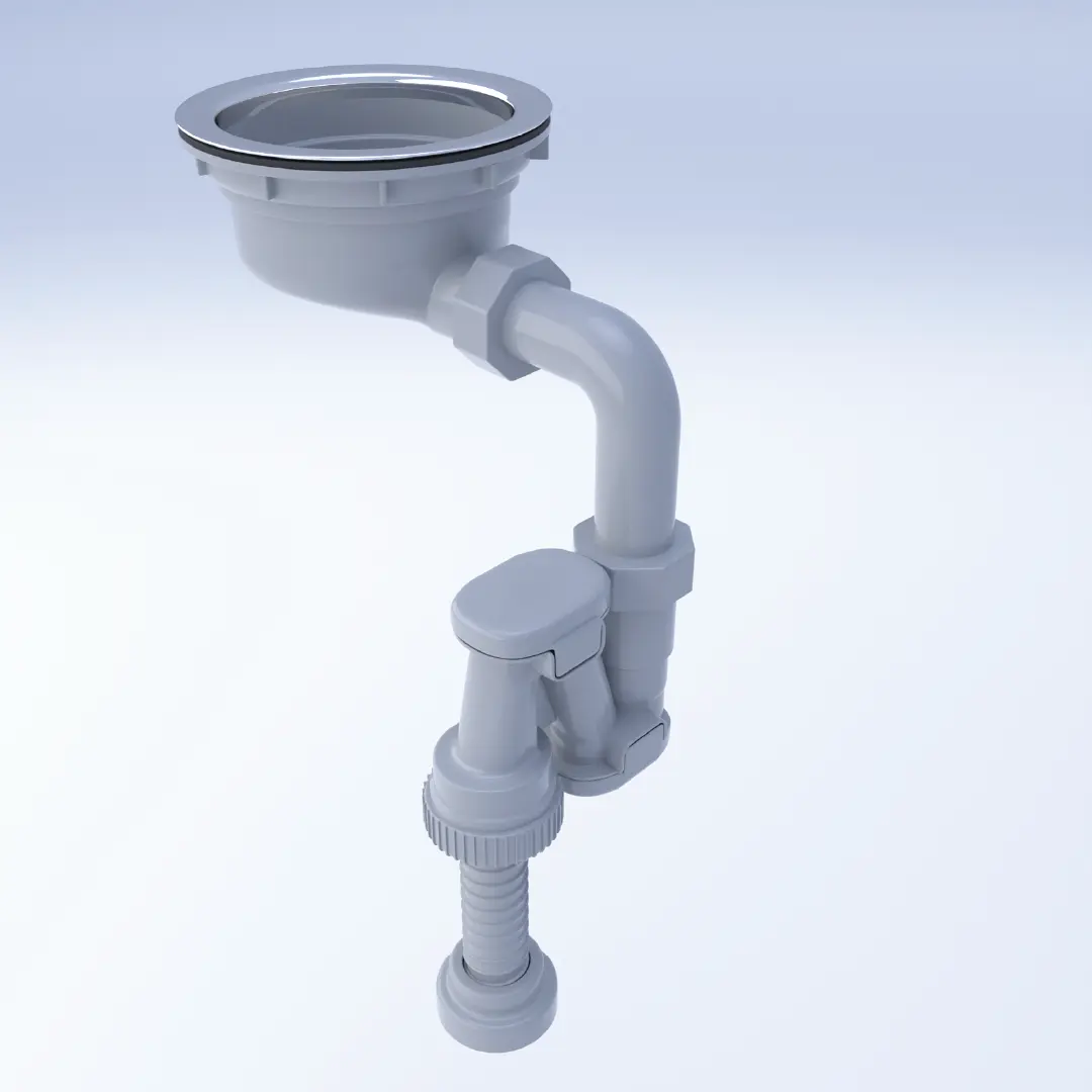 Bộ xi phông chậu rửa bát Nhật Bản