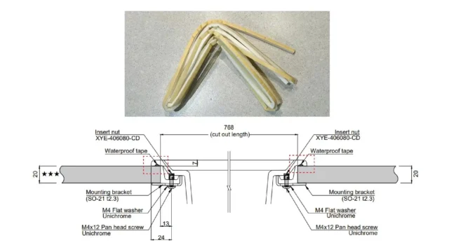 Giải pháp tape chống thấm và vị trí đi tape chống thấm của Yoshimoto Global
