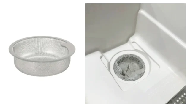 Lưới lọc rác và rổ inox lọc rác chống nghẹt bồn rửa chén của Yoshimoto Global