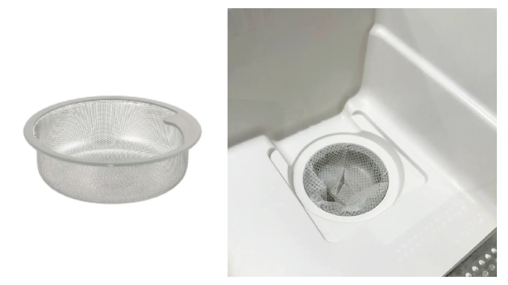 Rổ lọc rác bằng inox và lưới lọc rác của Yoshimoto Global