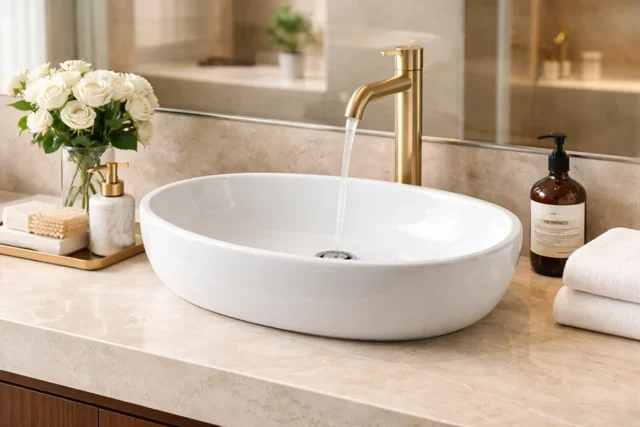 Chậu rửa mặt sứ
