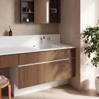 Lavabo liền khối lưng cao SIERRA dài tối đa 2400mm