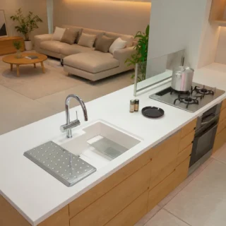 Mặt bếp đá cẩm thạch nhân tạo BMC