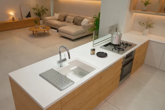 Mặt bếp đá cẩm thạch nhân tạo BMC