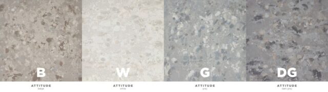 Attitudeコレクションの4色展開